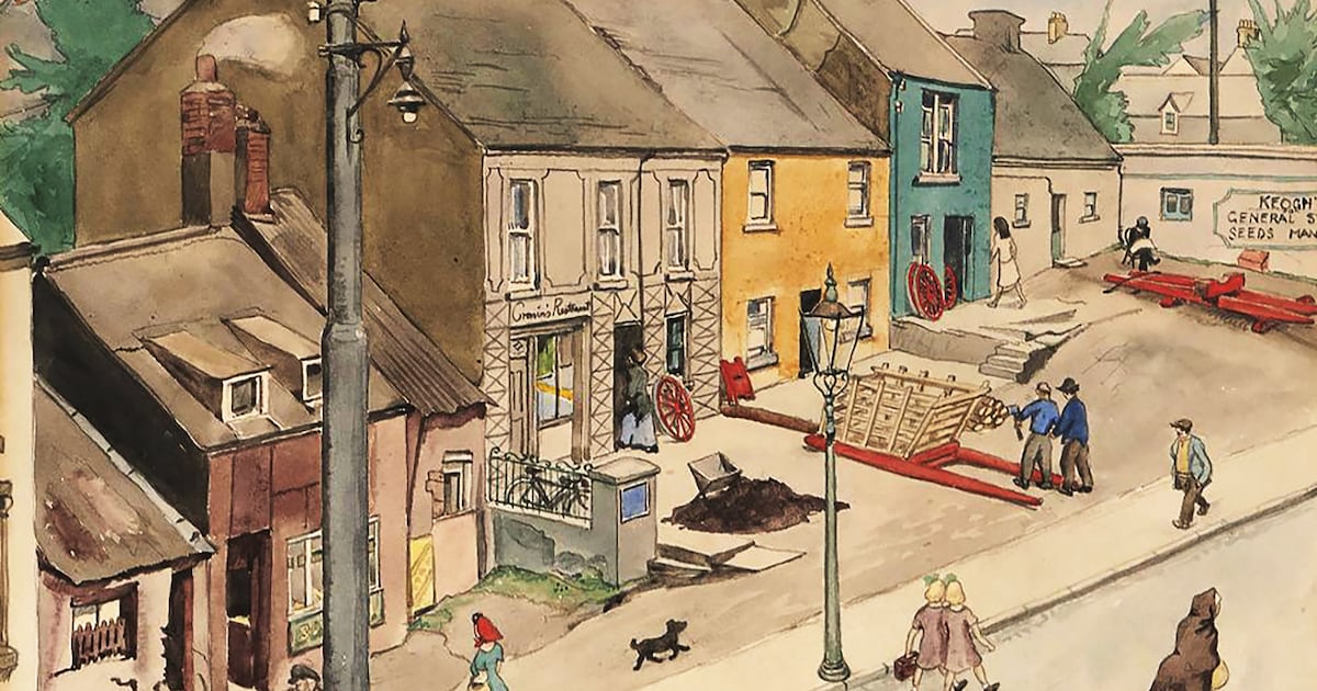 FergalLenehan's tweet card. Some of the views Irish artist Harry Aaron Kernoff painted of Killarney while on a cycling trip with Patrick Kavanagh haven’t changed much in more than 70 years