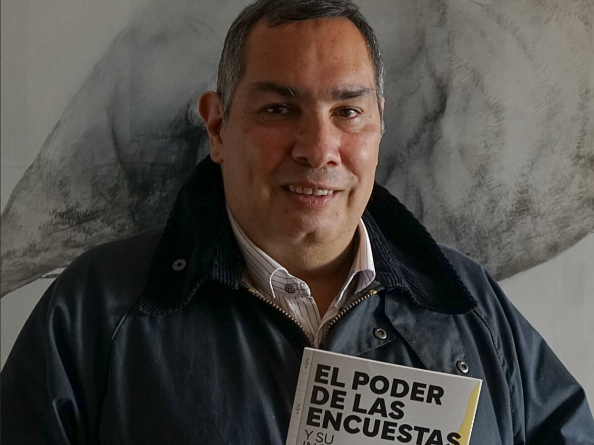 C_CaballeroR's tweet card. César Caballero, director de la encuestadora Cifras y Conceptos, advierte que la nueva ley de encuestas golpea a la democracia y a su gremio.