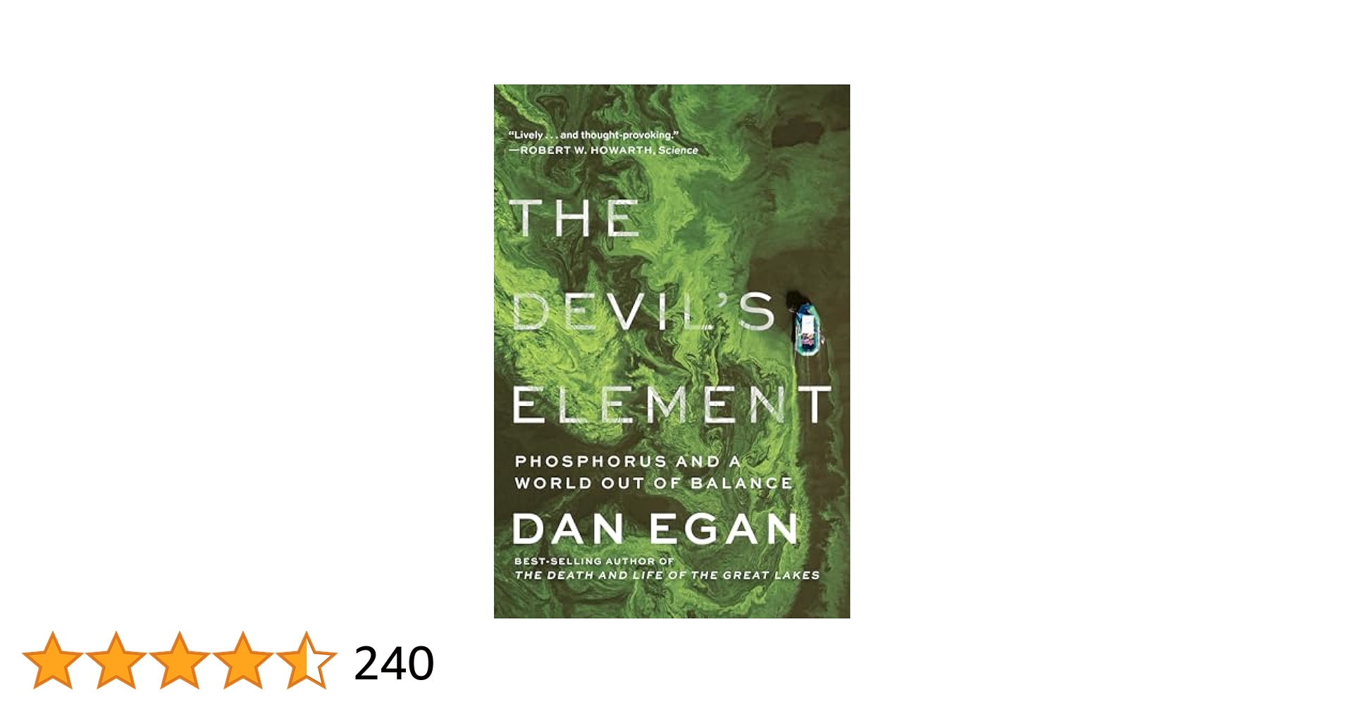 ScienceBoooks's tweet card. The Devil's Element: Phosphorus and a World Out of Balance