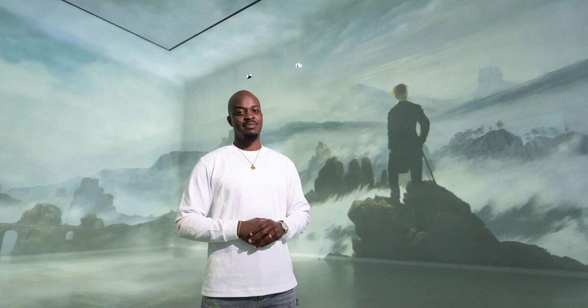 euronews's tweet card. Supported by George the Poet, a new project at London's FRAMELESS reimagines classic artworks through the voices and experiences of a new generation.