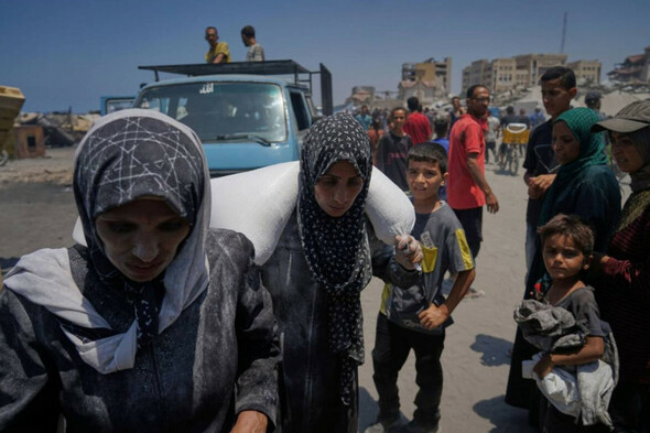 thejournal_ie's tweet card. ‘It is not just physical torment, but psychological. Survival is dangled like a mirage,’ the aid groups said.