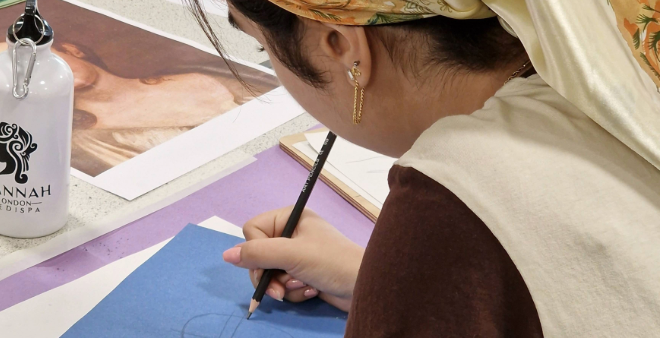 theRSAorg's tweet card. Join our art workshop in London to learn portrait-drawing skills inspired by the RSA archives for all ages and abilities.