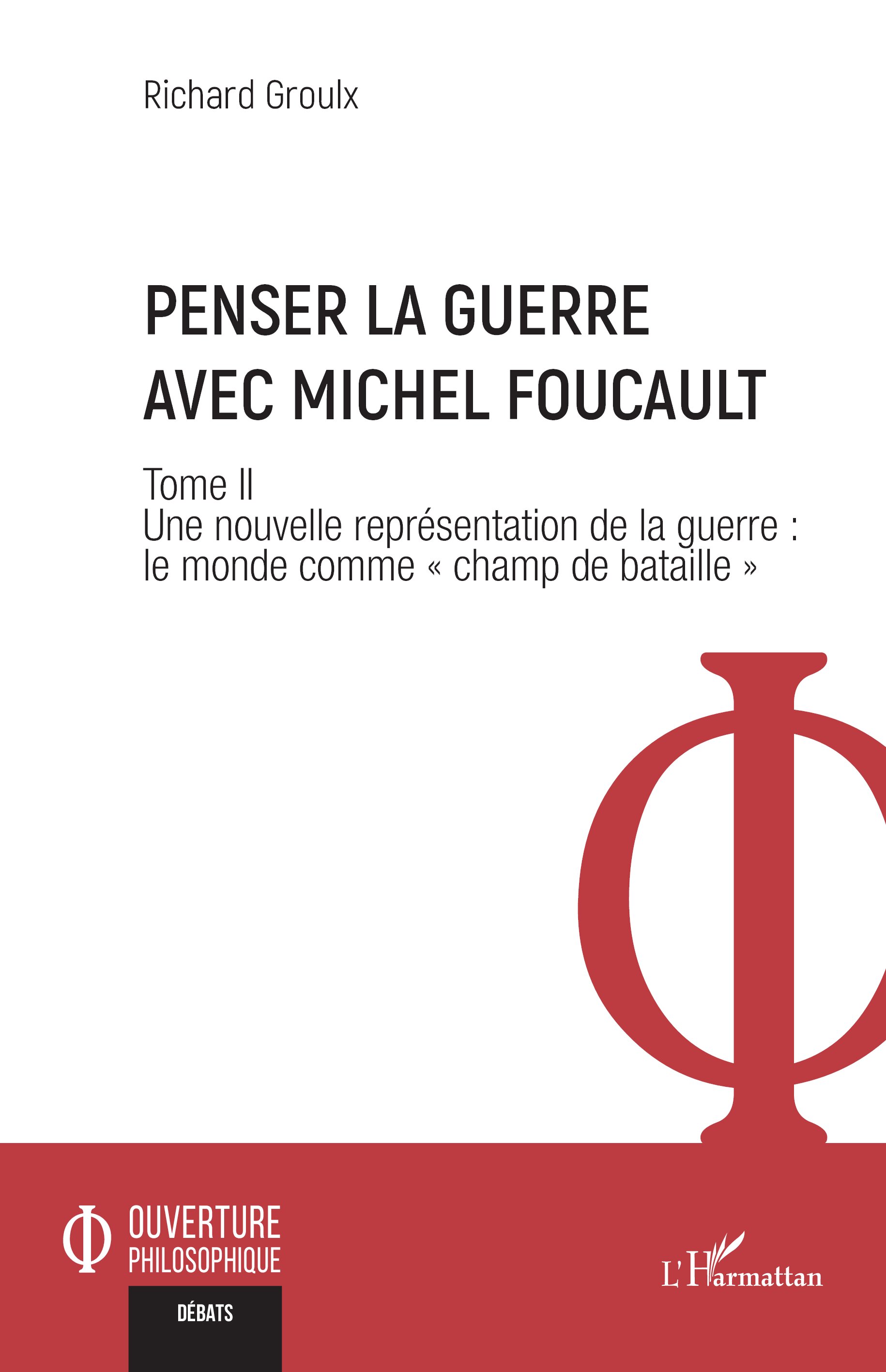 StuartElden's tweet card. Découvrez l’ouvrage Penser la guerre avec Michel Foucault - Richard Groulx aux Editions L’Harmattan