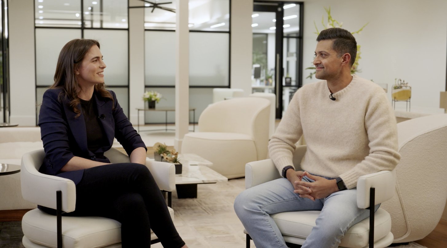 arcade_demo's tweet card. Join Caroline and Mamoon Hamid from Kleiner Perkins as they discuss Arcade’s journey, the power of storytelling, AI innovation, and building for the future.