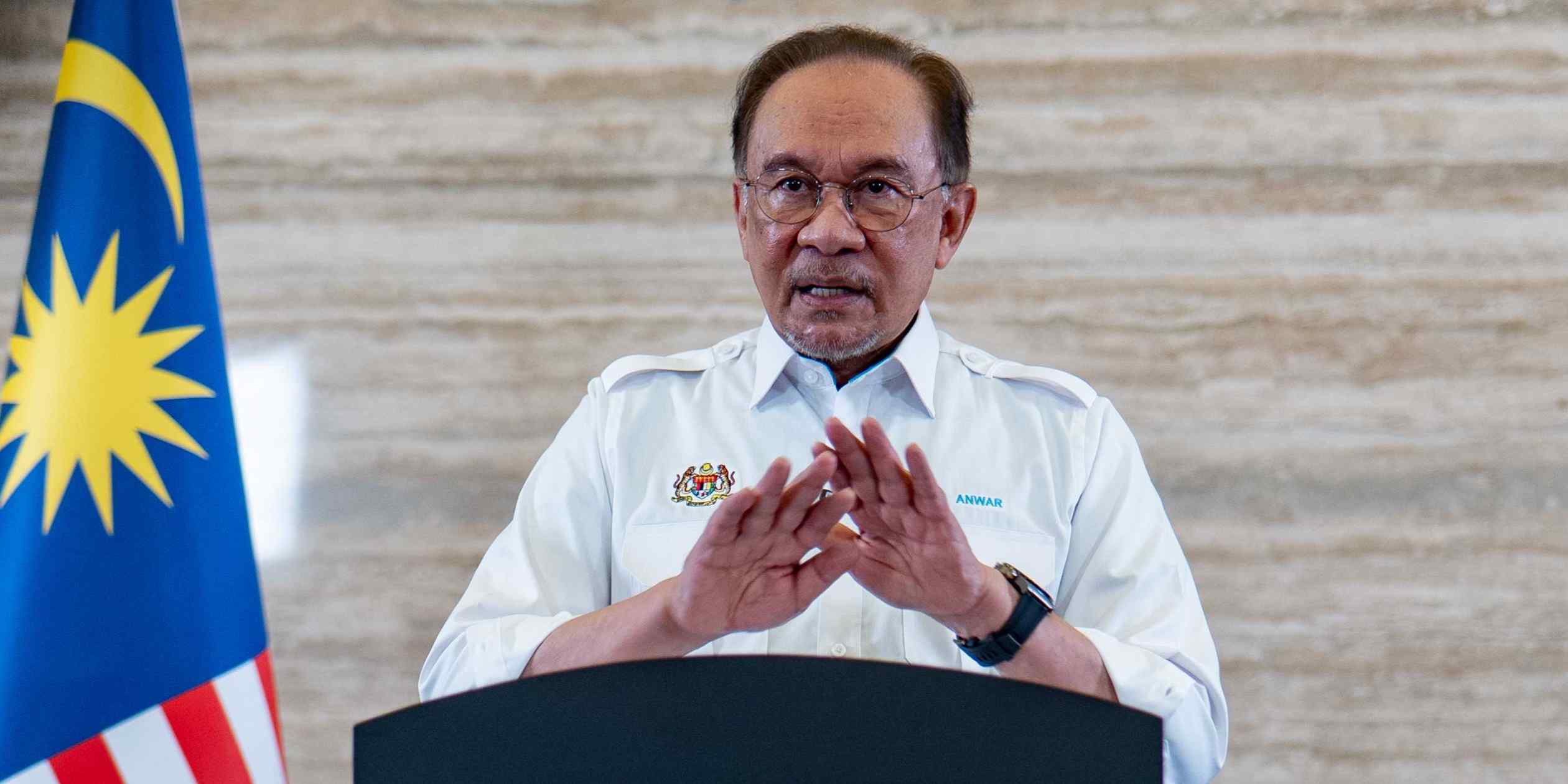 NikkeiAsia's tweet card. Every adult to receive 100 ringgit; government also announces lower gas prices