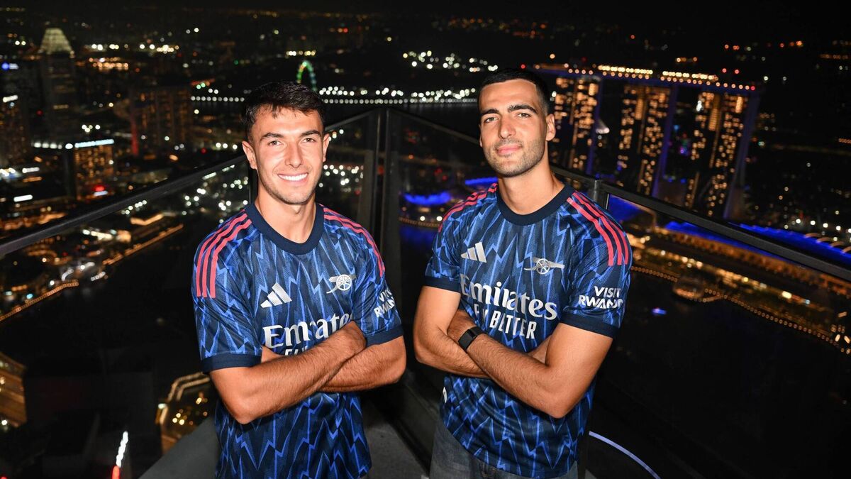 ExaminerSport's tweet card. Arsenal’s away kit launch at Singapore’s NOVA Rooftop had the fanfare of a global brand, but for one man, it marked something quieter, deeper: The end of a long wait.