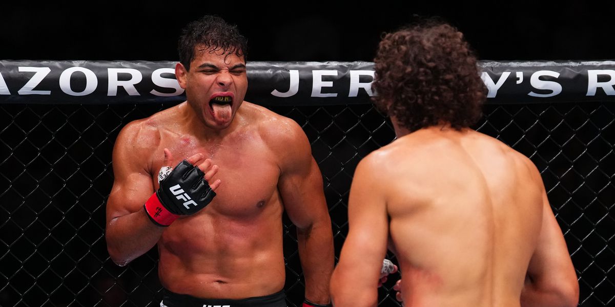 mmamania's tweet card. Paulo Costa provides receipts for last week’s beef update with Khamzat Chimaev, proving "Borz" has been sending weird, creepy direct messages to Costa’s girlfriend.
