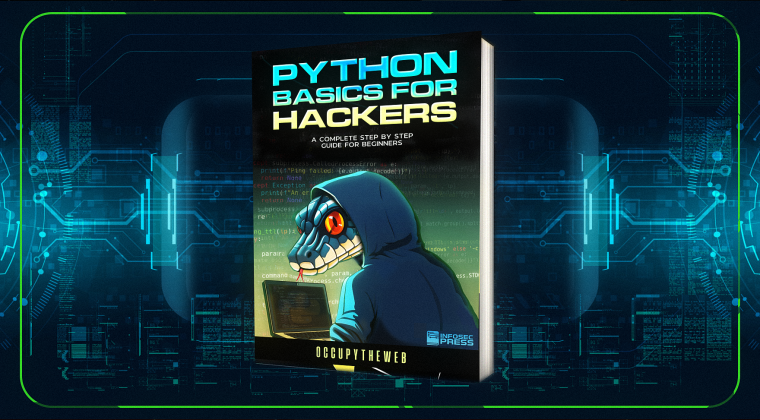 _aircorridor's tweet card. Python Basics for Hackers (Pre-Order 34% off and autographed for the physical book).