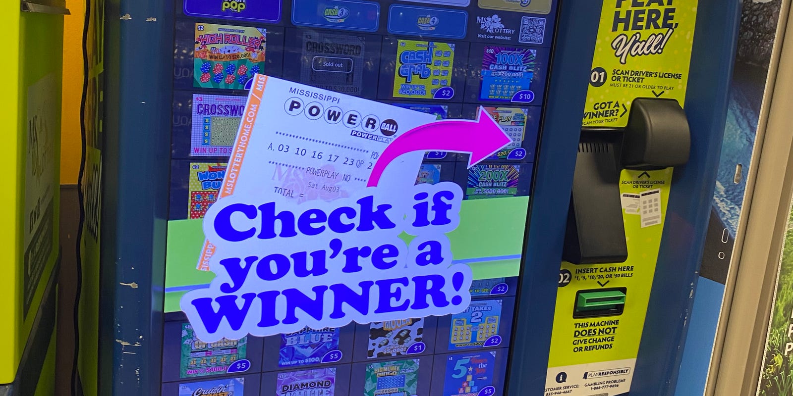 clarionledger's tweet card. Check your tickets for Mississippi daily lottery draw games here.