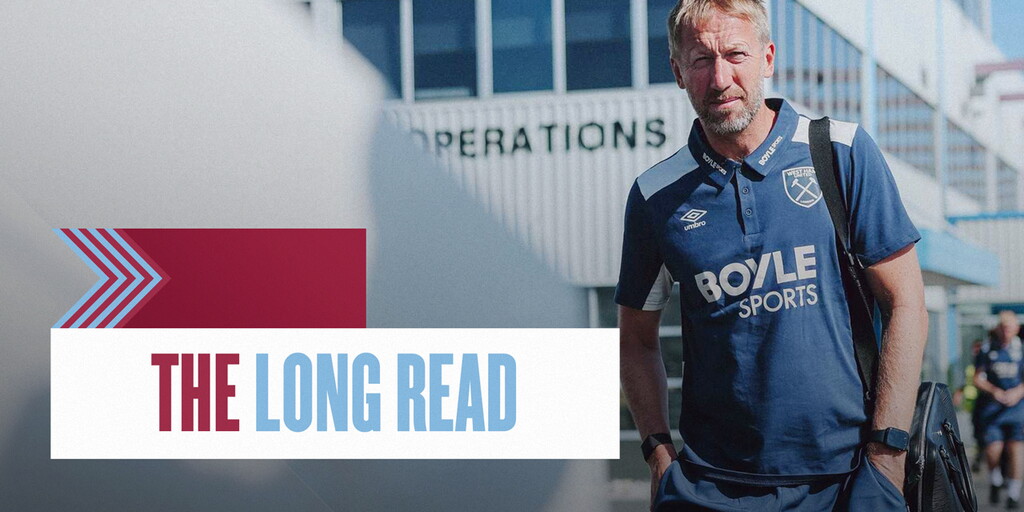RobPritchard78's tweet card. Head Coach Graham Potter is relishing the opportunity to work with his players and staff and meet supporters during West Ham United's visit to the United States for the Premier League Summer Series.