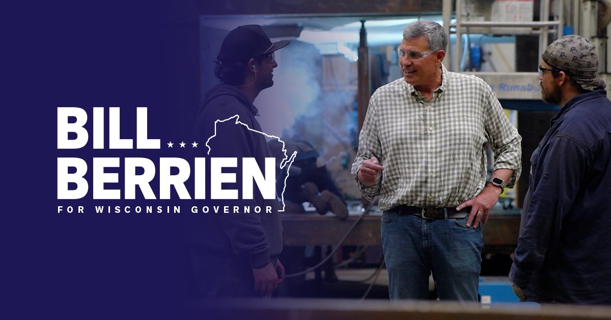 billberrienwi's tweet card. Bill Berrien, a Wisconsin manufacturer, Navy SEAL, and Conservative leader, is fighting to restore the American Dream across Wisconsin.