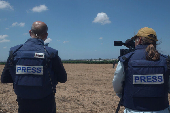 thejournal_ie's tweet card. Media watchdog Reporters Without Borders said on 8 July that more than 200 journalists had been killed in Gaza since 7 October 2023.