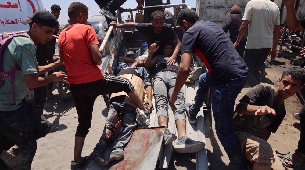 ma_khodabandeh's tweet card. Iran says supporters of the Israeli regime, particularly the US, are complicit in Israeli crimes in Gaza and should be held accountable.