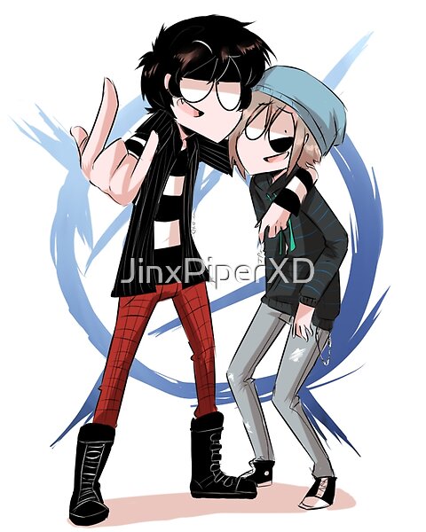 JinxPiperXD's tweet card. Drexel and Bernard by JinxPiperXD | Redbubble