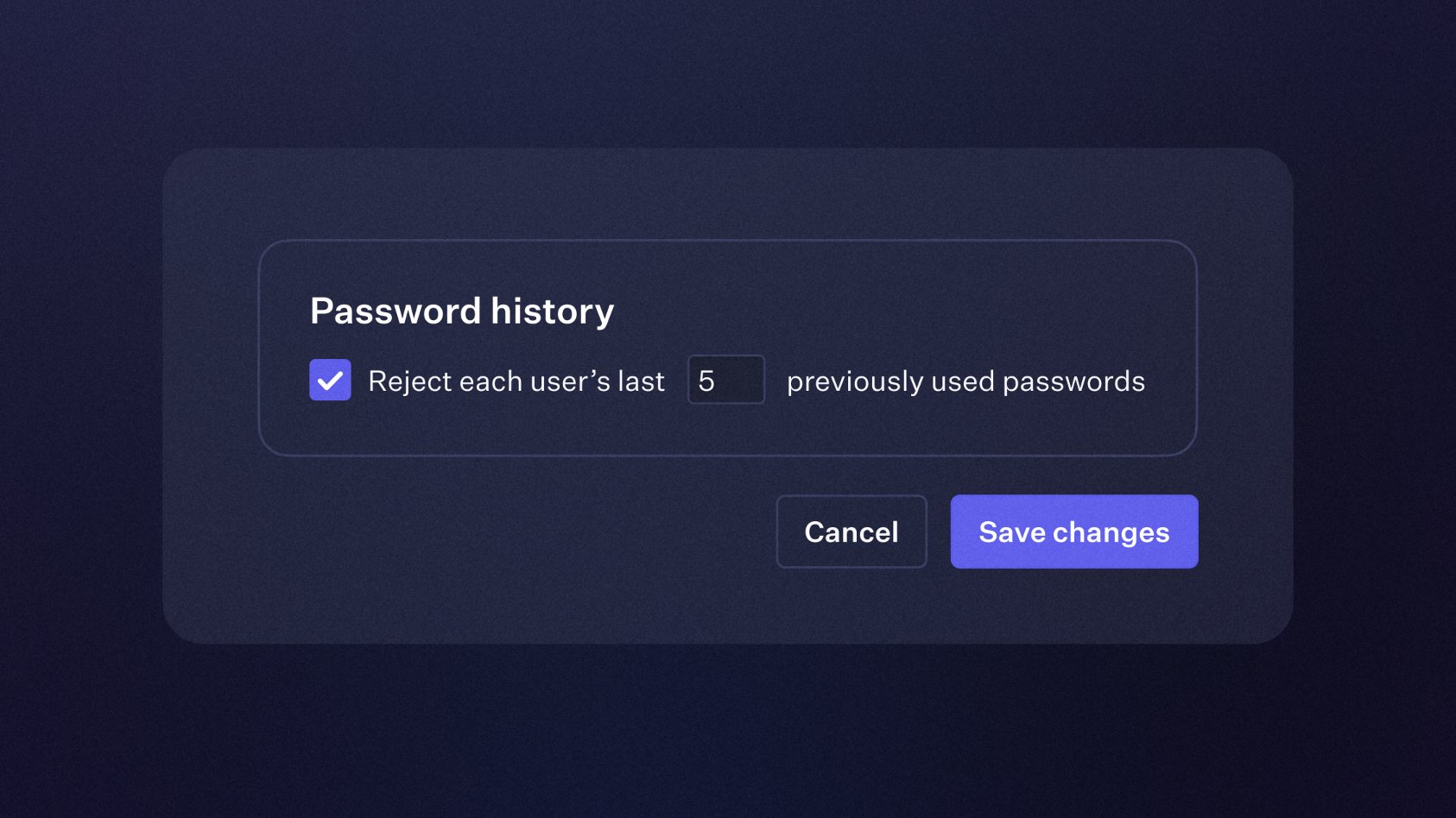 NickyHolden's tweet card. Developers can enable password history to reject up to 10 previously used passwords for a user.