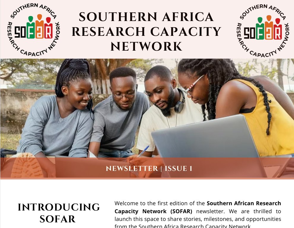 ThruZim's tweet card. We’re excited to launch the first issue of the Southern Africa Research Capacity Network (SOFAR) newsletter!This inaugural edition showcases the heart of our work—amplifying voices from across...