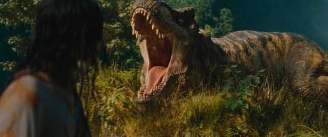 GizmoShikari's tweet card. The dinosaurs return for a seventh film in Jurassic World: Rebirth.