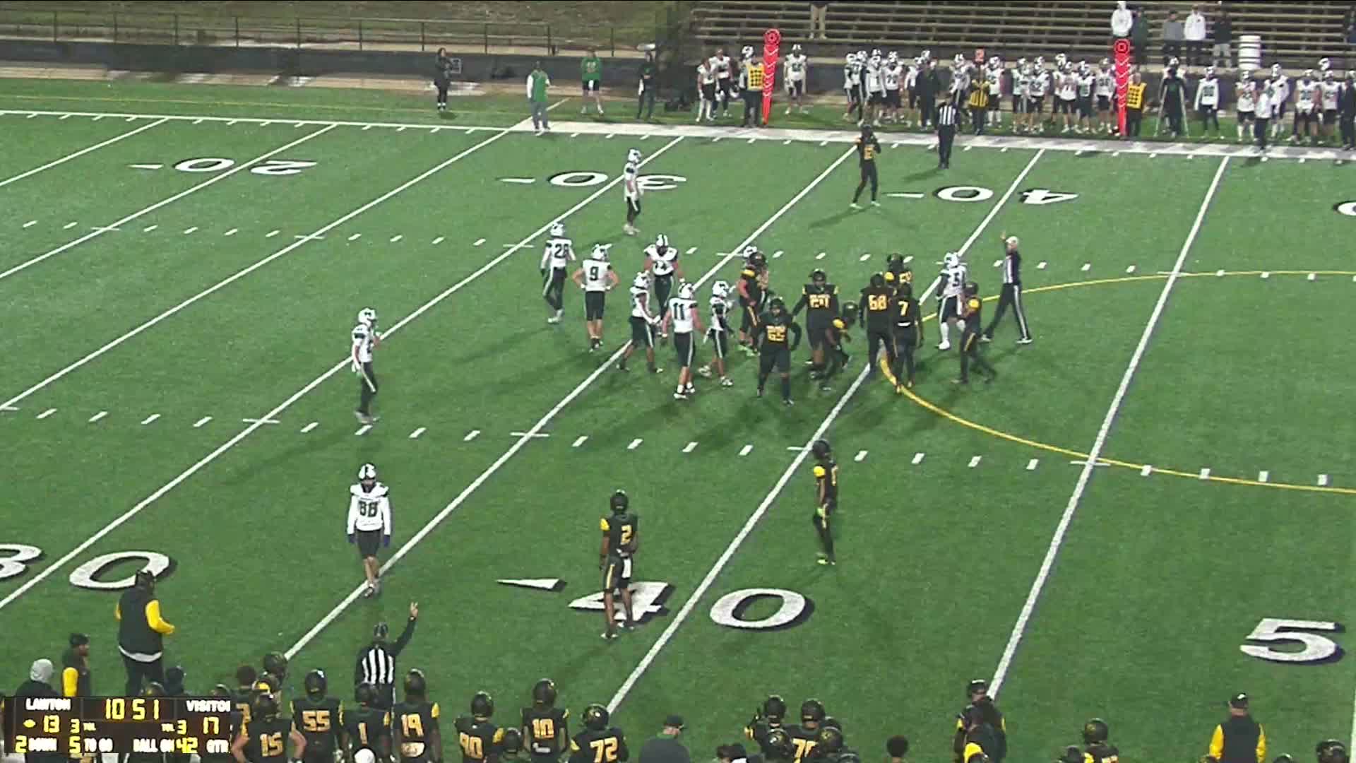 JoshuaRushing15's tweet card. Regular Season Highlights