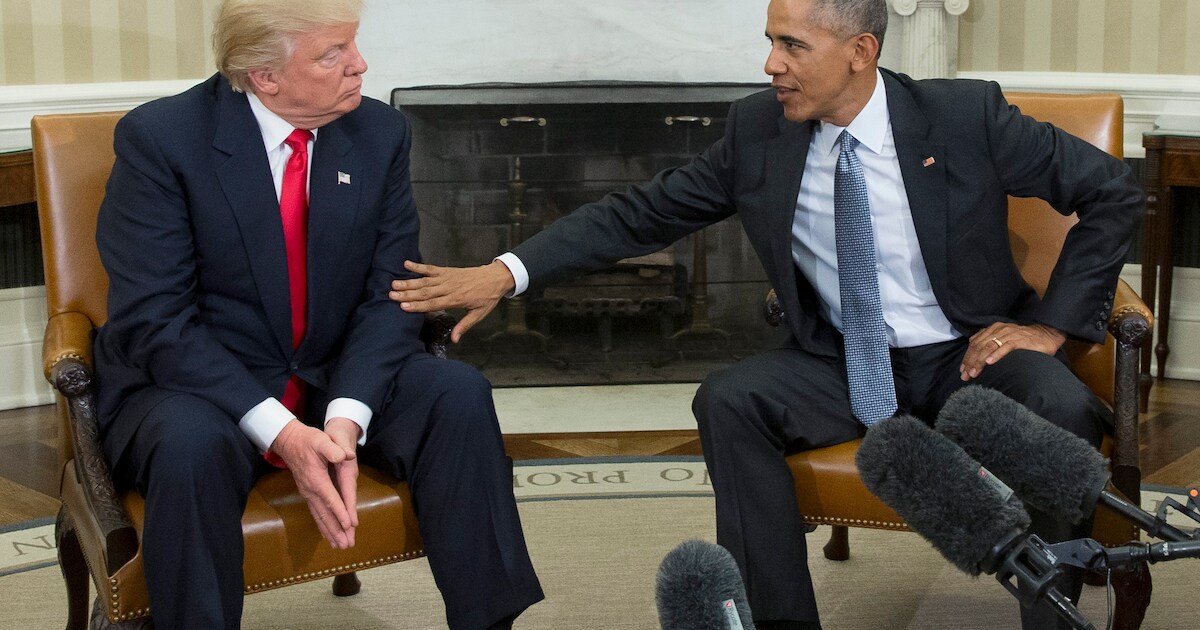 ADnl's tweet card. Barack Obama heeft gereageerd op de aantijgingen van Donald Trump dat hij in 2016 diens verkiezingscampagne probeerde te beschadigen met het ‘verzinsel’ dat Rusland zich bemoeide met de Amerikaanse...