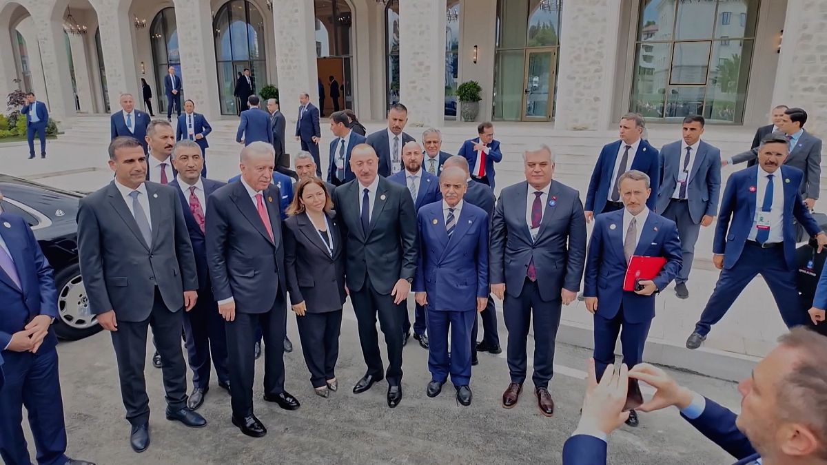 HikmetHajiyev's tweet card. At the 17th Economic Cooperation Organization summit in Khankendi, Azerbaijan, leaders prioritised trade, transport corridors, and stronger regional ties across member states and invited countries.