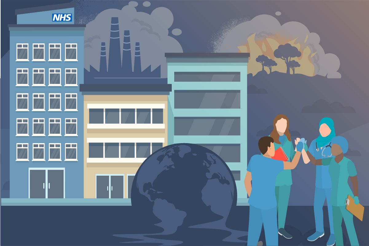 BIASPstroke's tweet card. A policy report by the UK Health Alliance on Climate Change