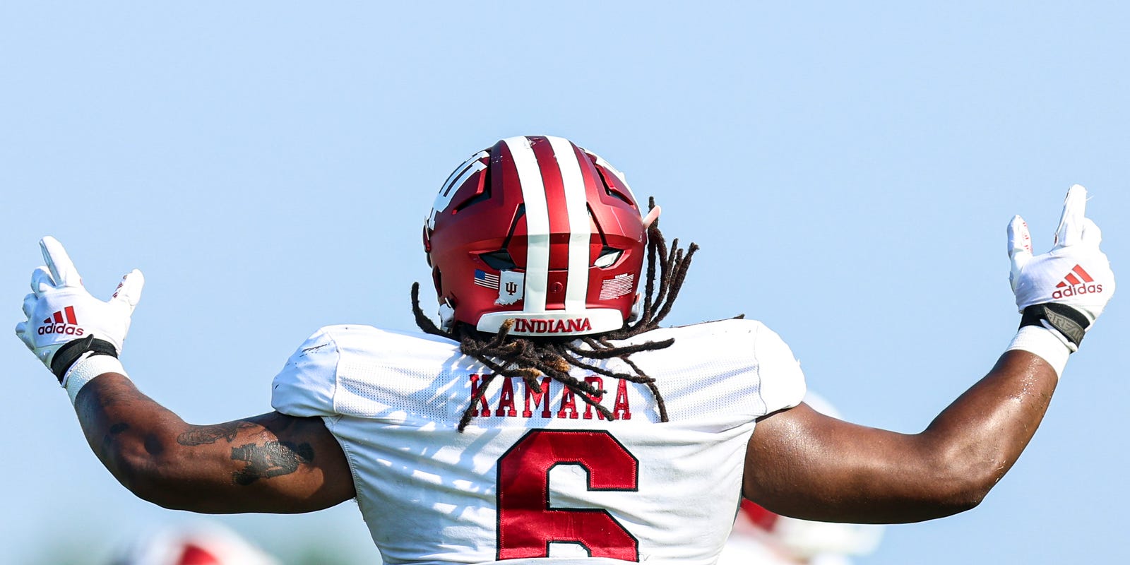 michaelniziolek's tweet card. Indiana football's Mikail Kamara was a 0-star recruit in high school and faced recurring shoulder problems. Here's how he's silenced the doubters.