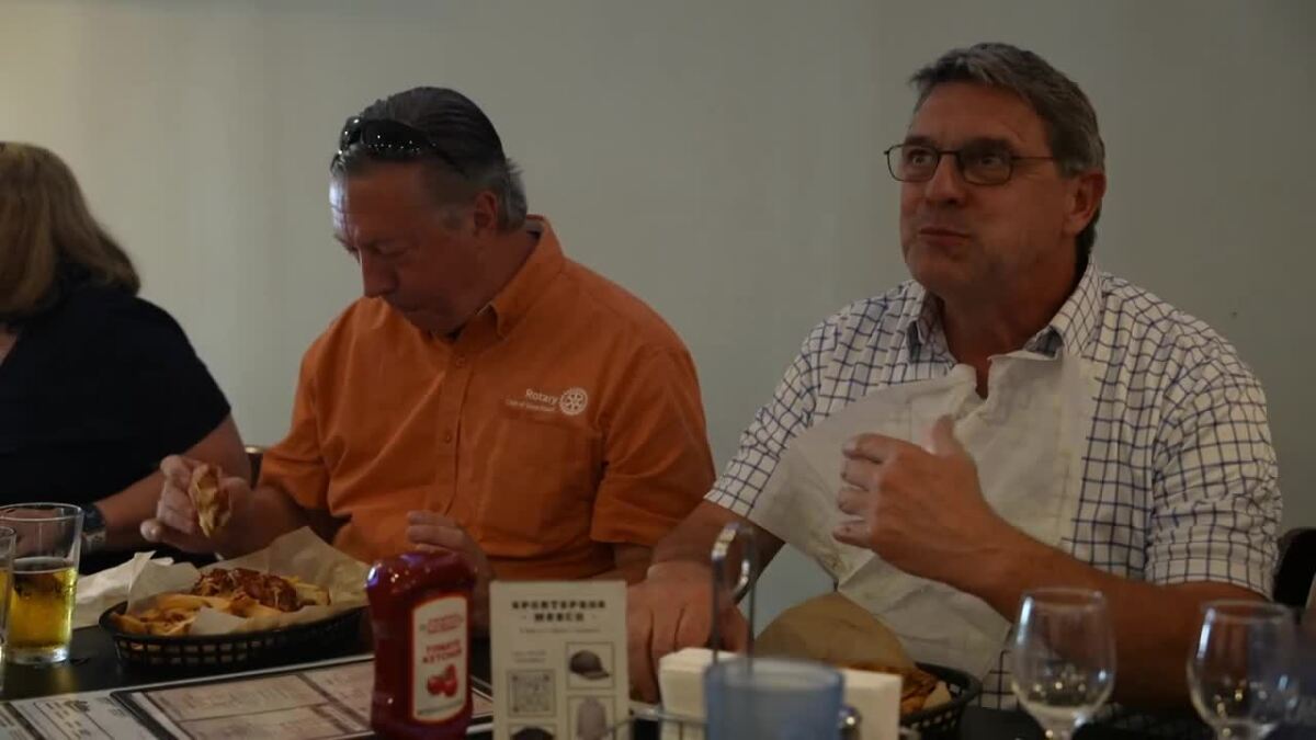 CBS6's tweet card. The Goochland Rotary Club held an event to raise funds for flooding relief efforts in Central Texas.