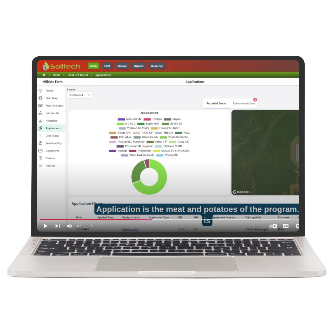 SoiltechW's tweet card. Soiltech can help growers avoid common record-keeping mistakes.