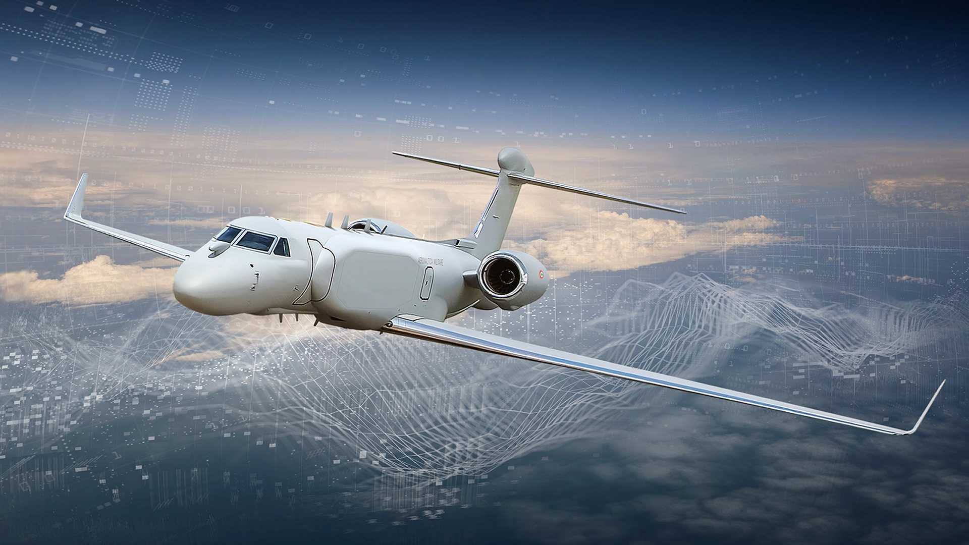 AirRecognition's tweet card. Italy converts first US business jets into EA-37B Compass Call for long-range electronic warfare
