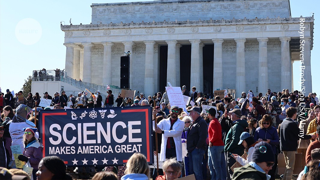 wellingmax's tweet card. Nature - A trawl of job views and application data suggests jobseekers are looking abroad as the Trump administration’s cuts to science take hold.