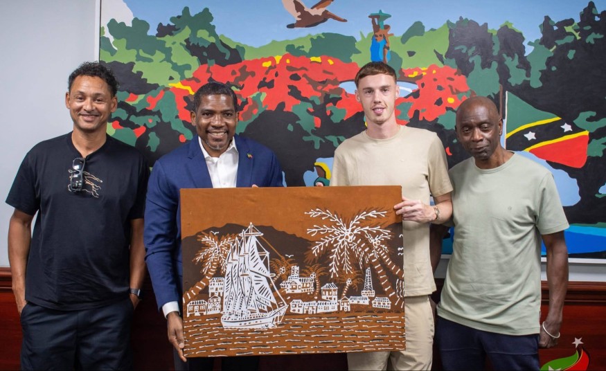 Jam_RadioUK's tweet card. By JamRadio Newsdesk | Sport Fresh off his star turn in Chelsea’s FIFA Club World Cup triumph, England international Cole Palmer has returned to St. Kitts — the Caribbean...