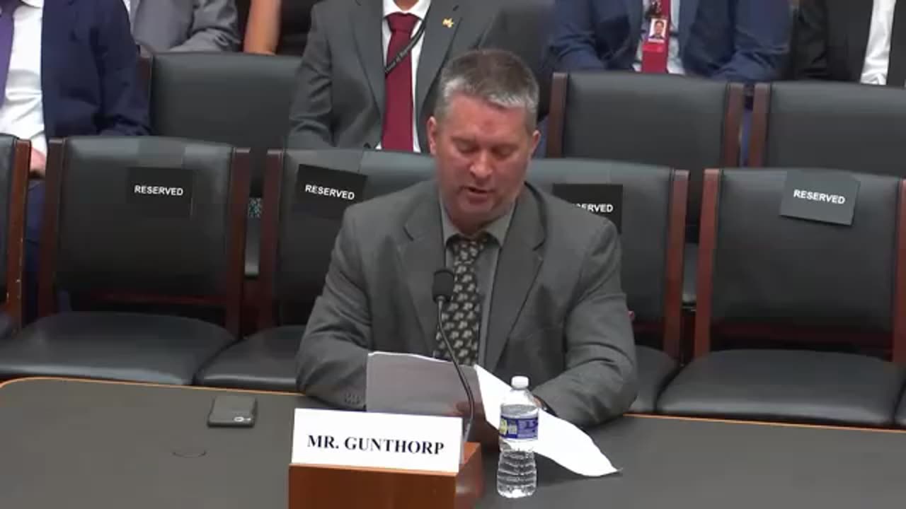 GGunthorp's tweet card. Greg Gunthrop testimony House hearing on barriers to meat processing- Full hearing here: https://www.youtube.com/live/yLaGbXgEW6w?feature=share