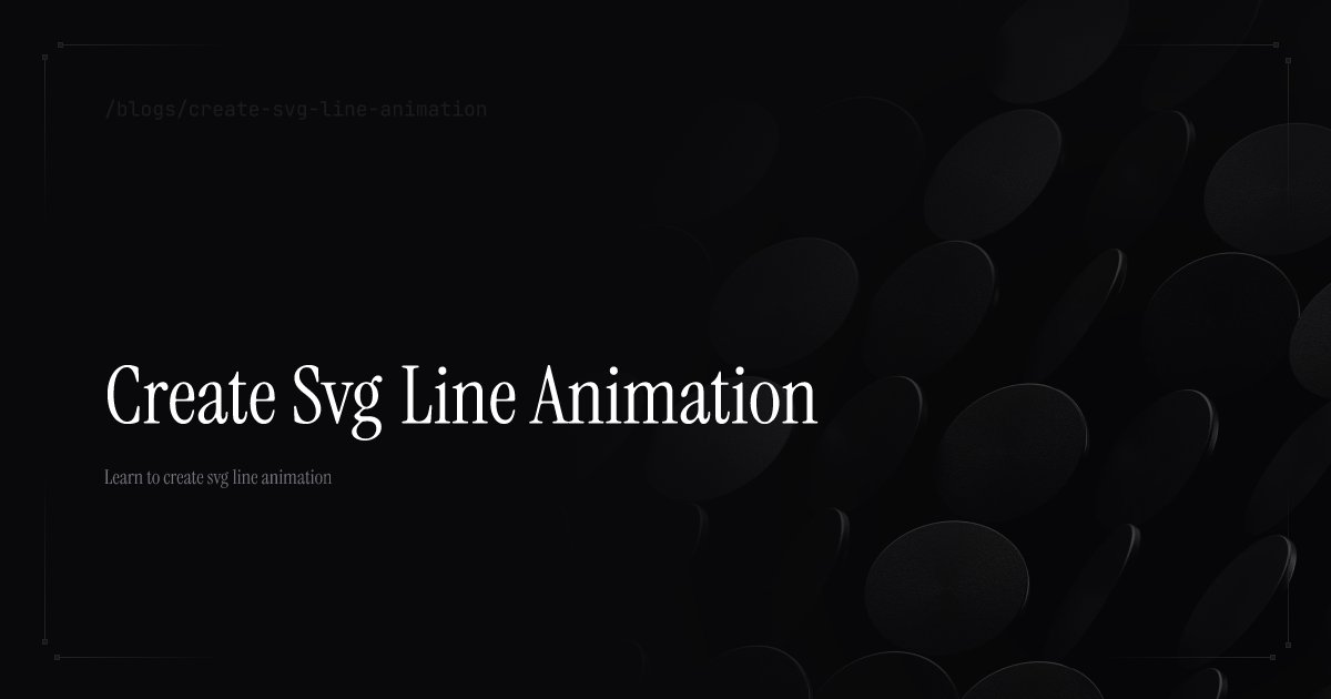 LegionWebDev's tweet card. Learn to create svg line animation