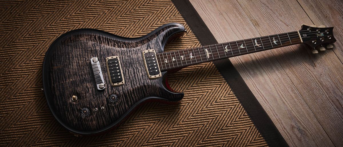 GuitarWorld's tweet card. One of PRS Guitars’ 40th Anniversary special editions, limited to 150 units, this is the one Paul himself plays, and it’s perched at the summit of our wishlist