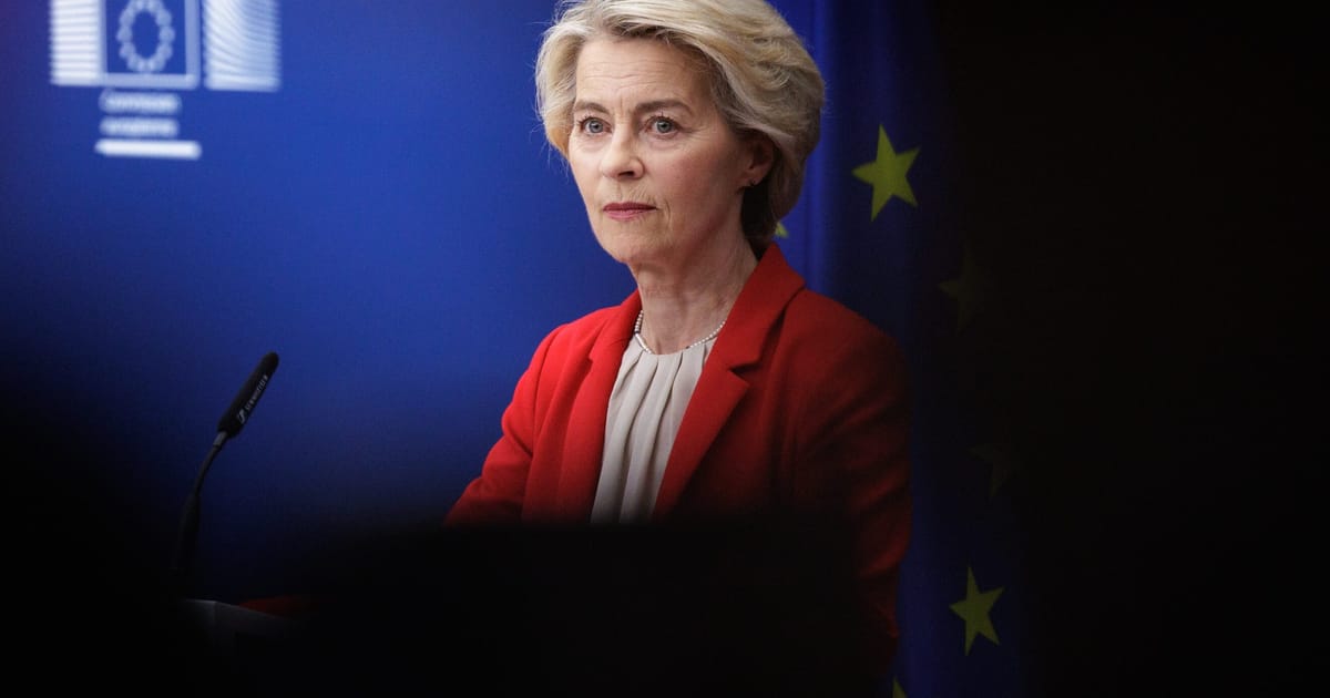 lukemcgee's tweet card. “The storm” won’t pass, European Commission chief warns.