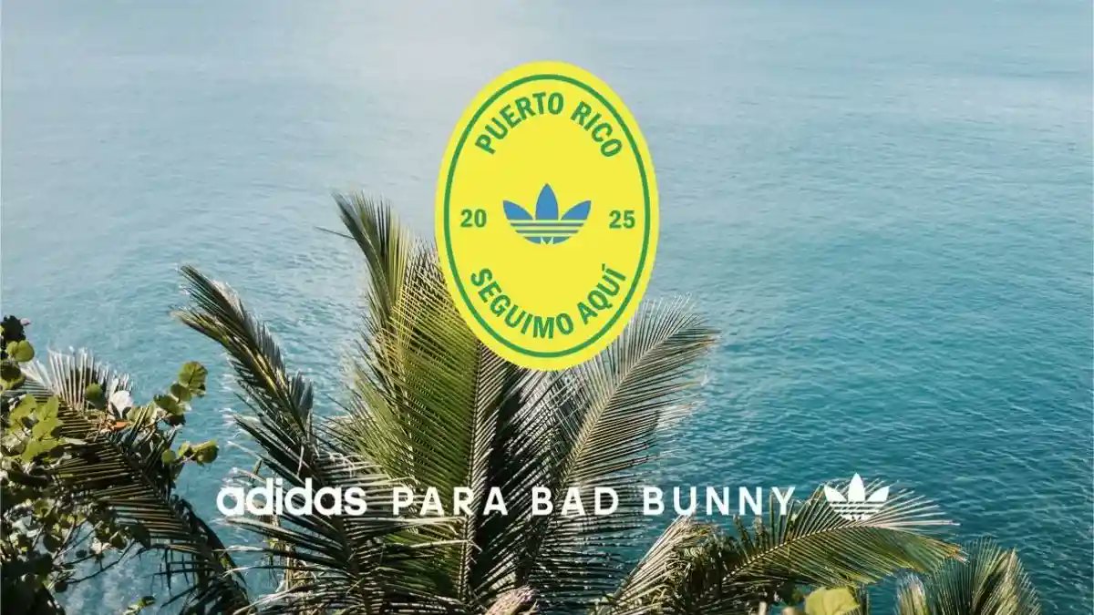 mkdirecto's tweet card. Un mes, todo pago, en Puerto Rico: Adidas busca embajador de marca para una experiencia inmersiva junto a la energía de Bad Bunny.