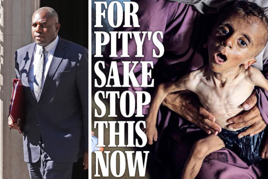 brawday's tweet card. Pressure is ramping up on the UK Government to take action over Israel’s starvation of Gaza following a harrowing front page by the right-wing…