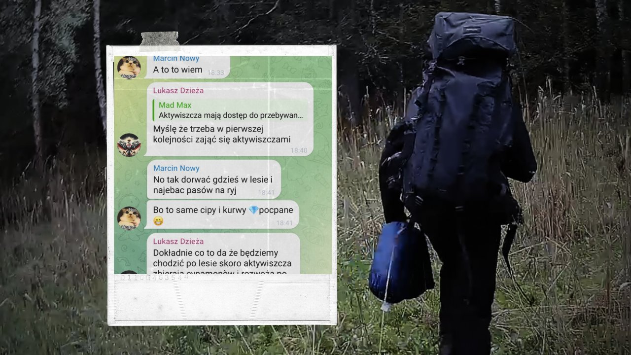 CzabanPiotr's tweet card. Najpierw organizowali się pod hasłem "Bronimy polskiej granicy". Teraz ekstremiści planują brutalne pobicie aktywistów, niosących humanitarną pomoc na pograniczu. "Myślę, że trzeba w pierwszej...