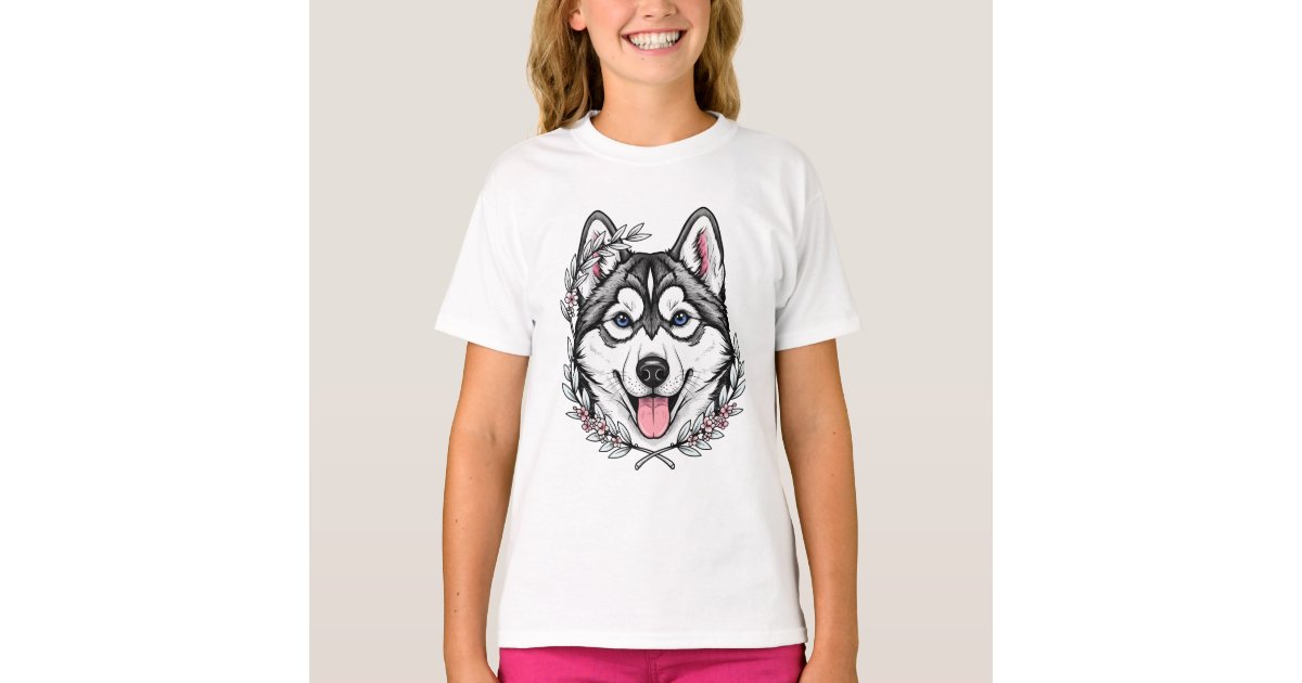 TaicheTees's tweet card. Siberian Husky Dog And Mountain Laurel Blossom. Celebrate the natural beauty and heritage of Connecticut territory with a whimsical design. A perfect accent for any Connecticut home. A souvenir...