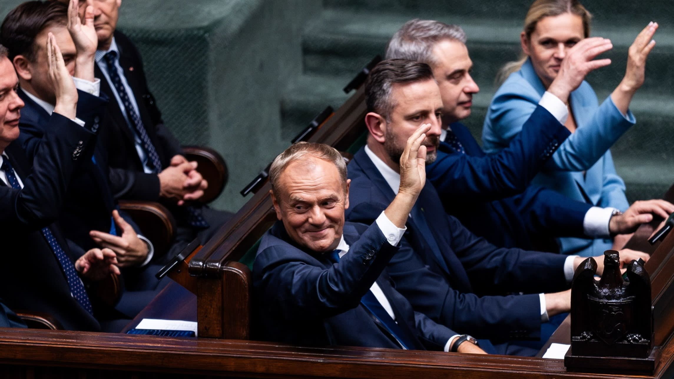 RaphaelMinder's tweet card. Prime minister wins parliament’s support but his coalition remains fragile after opposition victory in presidential ballot