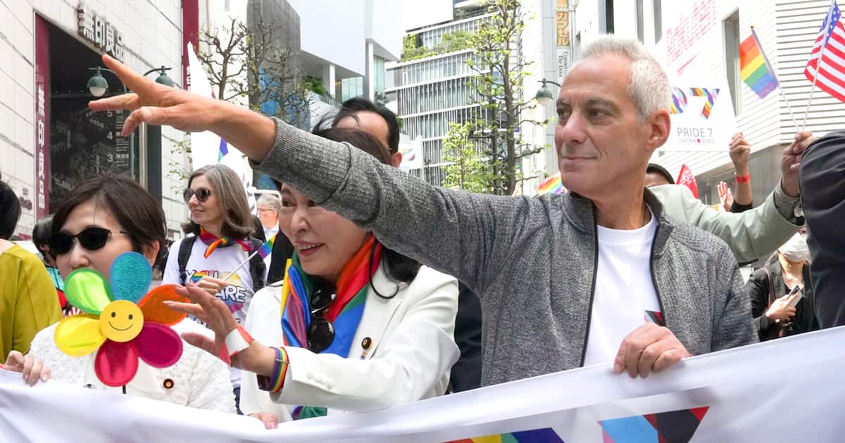 Sankei_news's tweet card. スジェンダー女性（生まれつきの性別は男性、性自認は女性）を巡って「男性は女性になれるか」との質問に対し「いいえ、できない」と答えた。エマニュエル氏は、2028…