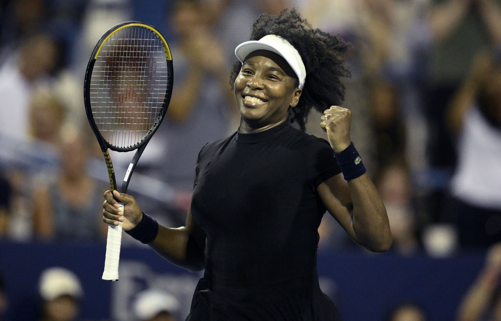 LeDevoir's tweet card. L’icône du tennis a remporté mardi son premier match en près de deux ans, au tournoi de Washington.