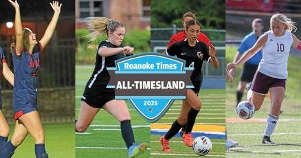 Timesland's tweet card. Highlighting the student-athletes who exceled on the field this season.