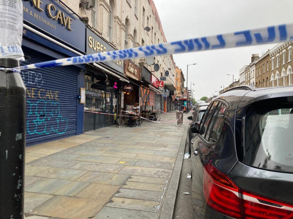 hackneygazette's tweet card. A nine-year-old girl was shot in the head when a gunman on a motorbike opened fire during “a planned assassination” of rival gang members, a…