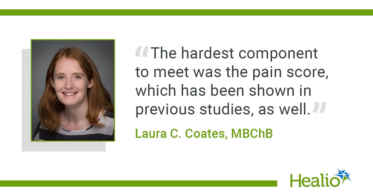 HealioRheum's tweet card. Patients with psoriatic arthritis who meet clinical criteria for minimal disease activity also tend to report good disease control, regardless of any unmet domains, according to data published in The...