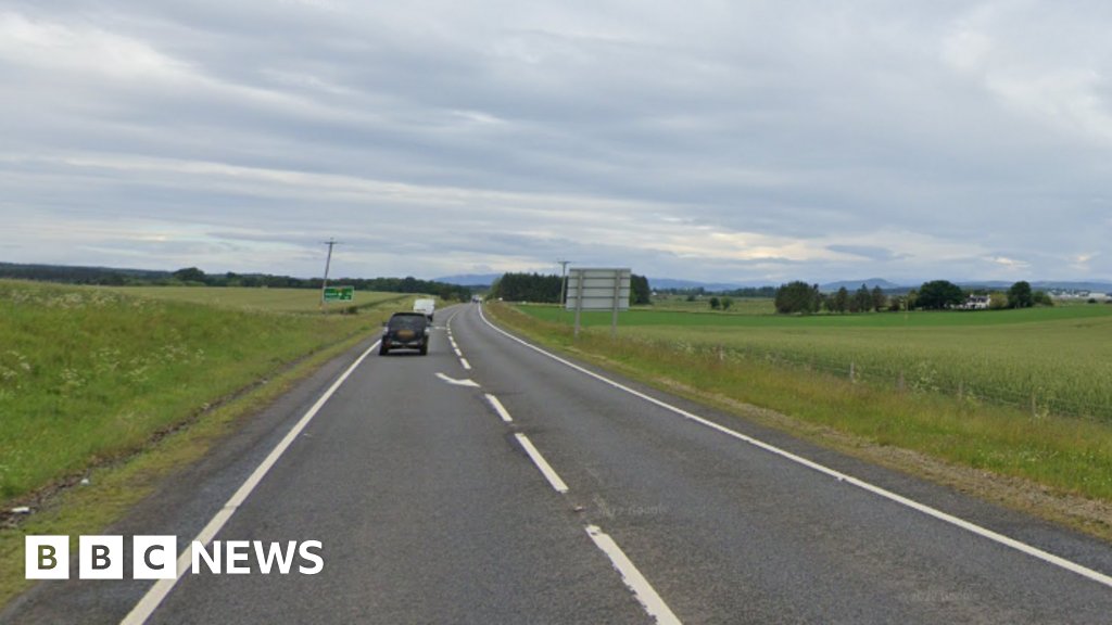 BBCHighlands's tweet card. A 65-year-old passenger died at the scene while a 69-year-old driver was critically injured.