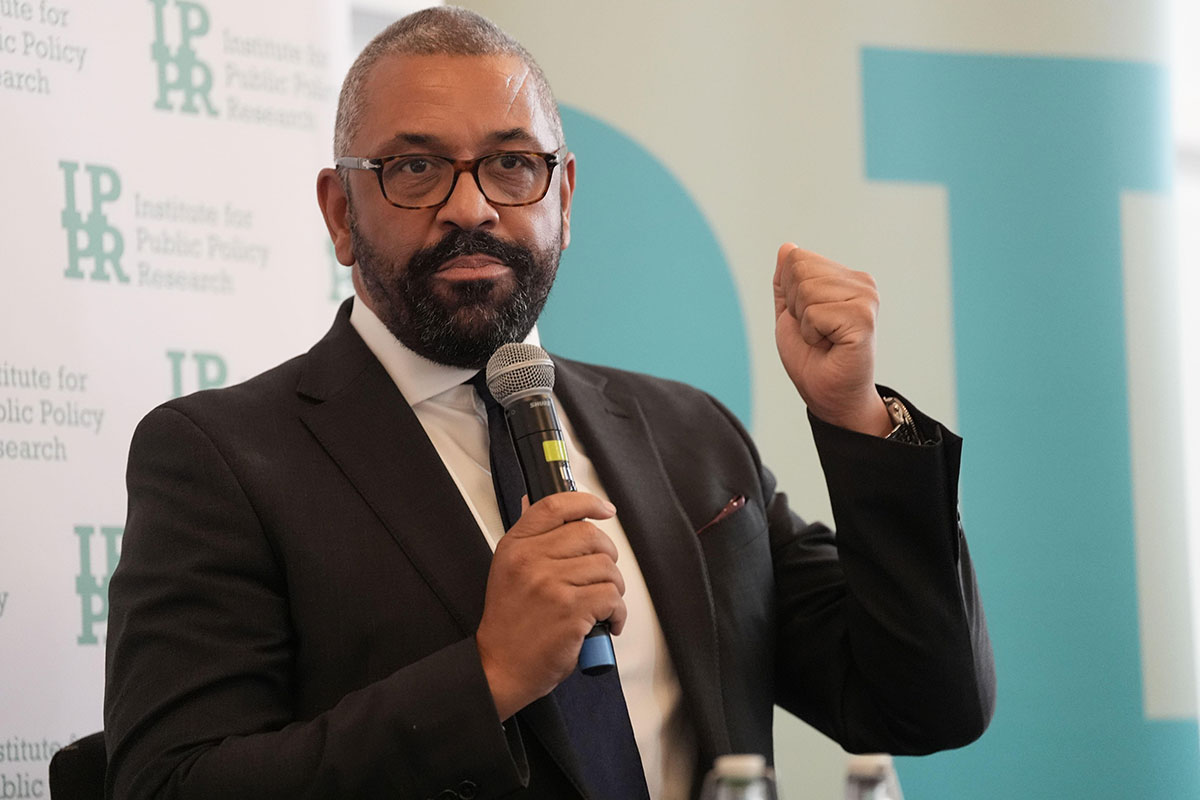 insidehousing's tweet card. Sir James Cleverly has been made shadow housing secretary after Conservative Party leader Kemi Badenoch reshuffled her senior team.