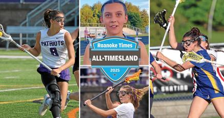 Timesland's tweet card. Highlighting the student-athletes who exceled on the field this season