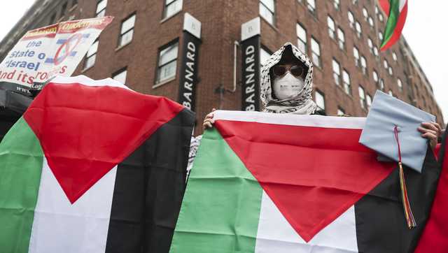 KETV's tweet card. Nearly 80 students face suspensions or expulsions for pro-Palestinian demonstrations as Columbia grapples with federal funding cuts