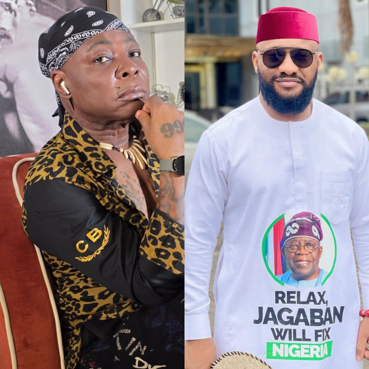 PulseNigeria247's tweet card. You’ve seen the light - Charly Boy reacts as Yul Edochie backs South-East presidency | Pulse Nigeria